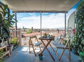 La Balounette - attico centrale panoramico con garage