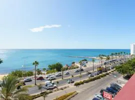 Spacious Beachfront Flat with Sea Views and Private Indoor Parking