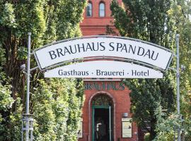 Brauhaus in Spandau, готель біля визначного місця Станція метро Haselhorst, у Берліні