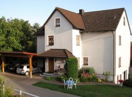 Ferienhaus Wiedmann, holiday rental in Haundorf