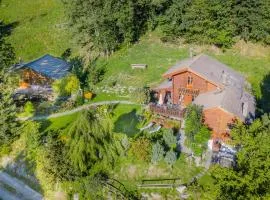 Chalet Les Rindes、ナンダのコテージ
