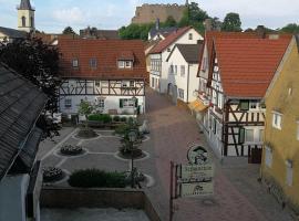 Ferienwohnung Burg Lindenfels, viešbutis mieste Lindenfelsas