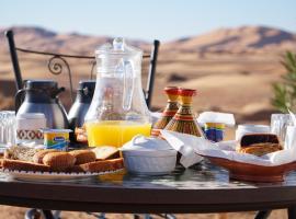 Sleeping in a Luxury tent in Merzouga desert, hotel v destinaci Merdani