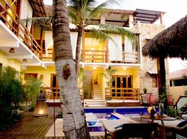 Villa Água de Coco, hotell i Jericoacoara