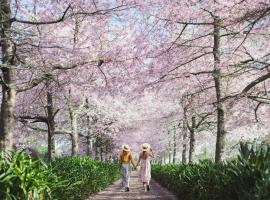 English Cherry Tree Manor, khách sạn có hồ bơi ở Tamahere