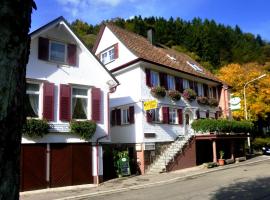 Pension Zur Rose, hotel v destinácii Bad Peterstal-Griesbach