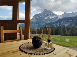 Alpine Panorama Jurte in den Glarner Alpen (Canton Glarus), hotel sa Braunwald