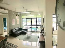 Conezion IOI Putrajaya (Rustic Suite, 3 Bedrooms, 2 Baths, WiFi, Pool & City View) by MRK, hotel in Putrajaya
