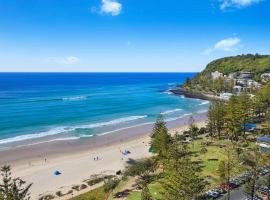Pacific Regis Beachfront Holiday Apartments, golfhotel in Gold Coast