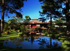 Pousada Mevlana Garden, hôtel à Barra de Ibiraquera près de : Batuta Island