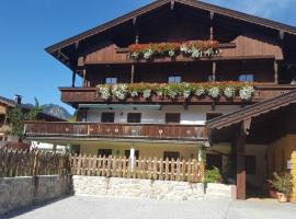 Andreas Apartment im Landhaus Moser, country house in Alpbach