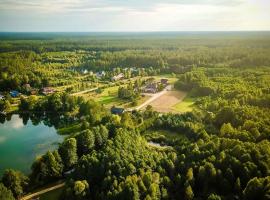 Pokoje w "Zajeździe u Lecha" Sucha Rzeczka 3b Kuchnia Regionalna i Lytewska, hotel a prop de Bosc primigeni d'Augustów, a Sucha Rzeczka