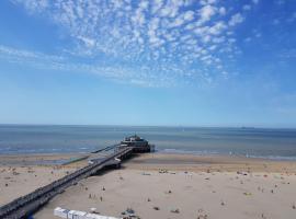 Beautiful Top Floor Seaview Studio Apartment B'berge-Bruges, hotel a Blankenberge
