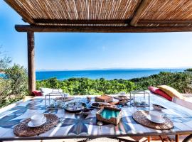 su mari su entu Isola di Sant'Antioco villa con accesso diretto al mare, casa a SantʼAntioco Ponti