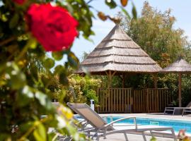 Le Mas de Cocagne, designový hotel v Saintes-Maries-de-la-Mer