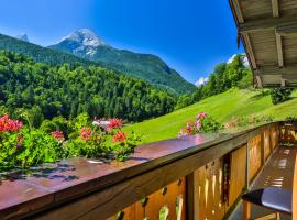 Alpenferienwohnungen Wiesenlehen, alojamento para férias em Berchtesgaden