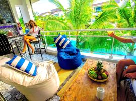 SUITE54 with private Bar and BBQ for up to 6p., hotel with parking in Bayahibe