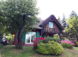 Dom pod strzecha, pet-friendly hotel in Łajs