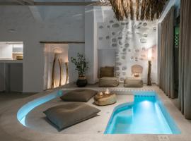 Aphrodite Luxury apartment, hotel cu căzi cu hidromasaj din Astipalea
