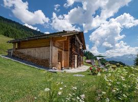 Kalnu kotedža Chalet Berghaus Bartholomäberg pilsētā Bartolomēberga