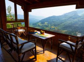 Aterbe, hotel Ecomuseo de la Sal környékén Leintz-Gatzaga (Salinas de Léniz)ban