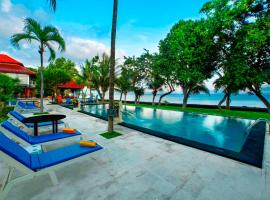 로비나에 위치한 스파 호텔 Puri Saron Hotel Baruna Beach Lovina