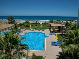 Ilian Beach & Apartments, romantic hotel in Rethymno Town