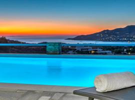 Oceania House with sea view, hotel spa a Ano Syros