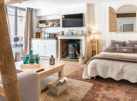 LE ROMANTICA - Les Suites Romantiques Honfleur、オンフルールのアパートメント