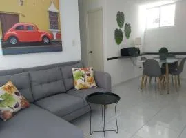 CH2 Comodo apartamento amoblado en condominio RNT 1O8237