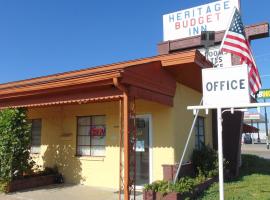 HERITAGE BUDGET INN, motel in Muleshoe