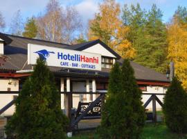 Hotel Hanhi, hotelli Lapinjärvellä lähellä maamerkkiä Lapinjärven rautatieasema
