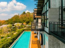 Vino Neste Private Pool Villas, hytte i Ban Khanong Phra Tai
