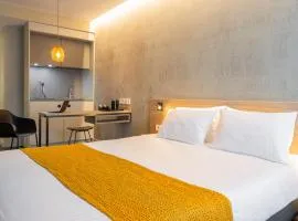 Aparthotel 37 Lodge Courbevoie Paris La Défense、クルブヴォアのシャレー