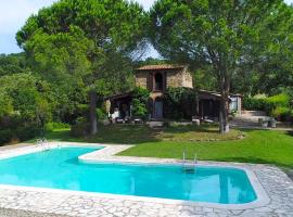 Il Falco - Rustico-Villa mit privatem Pool in Alleinlage: Caldana'da bir kiralık tatil yeri
