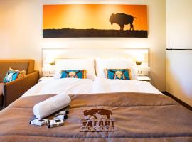 Residence Safari Resort - Bison Lodge、Borovanyのホテル