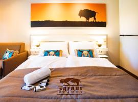 Residence Safari Resort - Bison Lodge, hotel v Borovanech