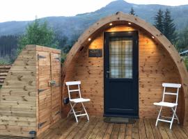 Strathyre Camping Pods, holiday rental in Strathyre