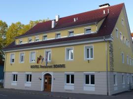 Hotel Sonne, hotel with parking in Weingarten