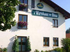 Wirtshaus Zur Bina, khách sạn ở Vilsbiburg