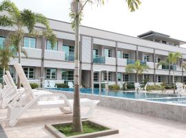 Aneeda Inn, motel americano em Pantai Cenang