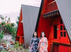 Maison Teahouse homestay – luksusowy kemping w mieście Hà Giang