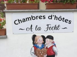 Chambres d'hôtes A la Fecht Nature et Bien-être, ski resort in Sondernach