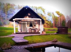 White homestead, alquiler temporario en Semeliškės