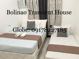 Bolinao Transient House A, hotell sihtkohas Balingasay