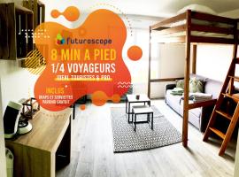 Appart Hôtel Futuroscope - Poitiers, hotel in Jaunay-Clan