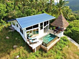 Horizon Luxury Pool Villas Koh Tao, hotel perto de Thanachart Bank Mae Haad, Ko Tao