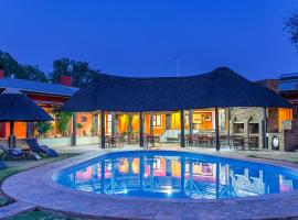 Auas Safari Lodge, cabană din Windhoek