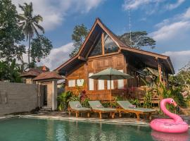 Benisari Batik Garden Cottage, smáhýsi í Ubud