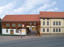 Pension-Café-Libelle, недорогой отель в городе Elxleben bei Arnstadt